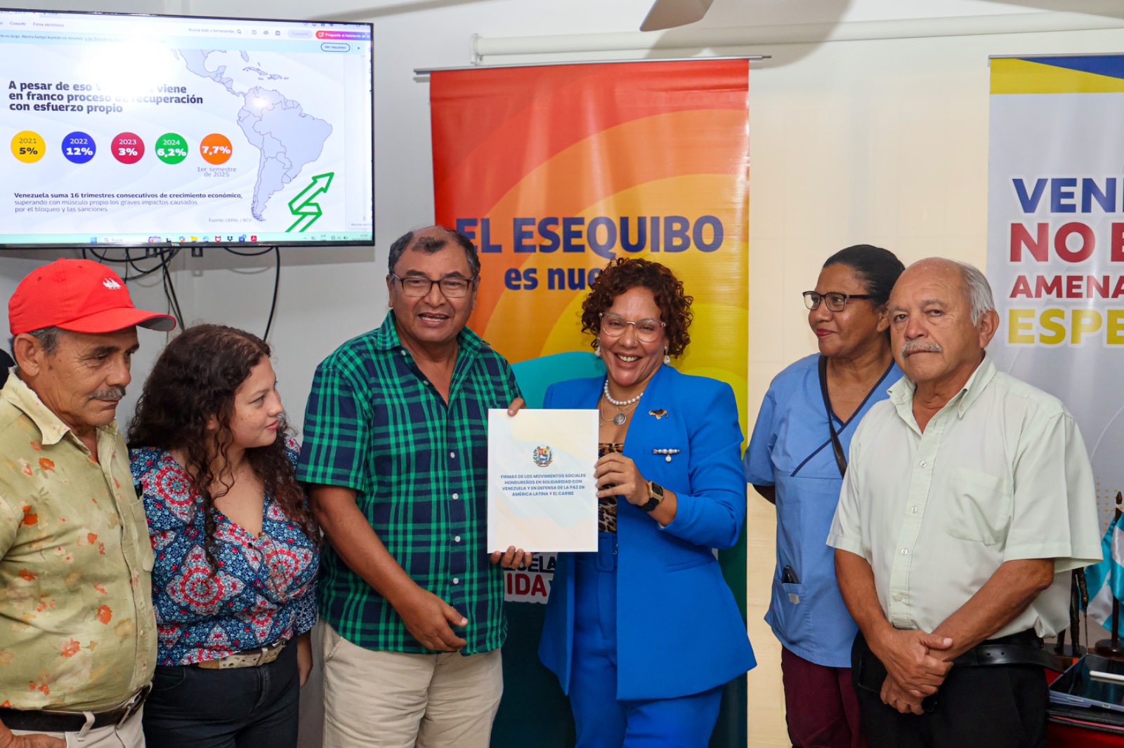 Venezuela recibe respaldo solidario en Honduras ante agresiones imperiales